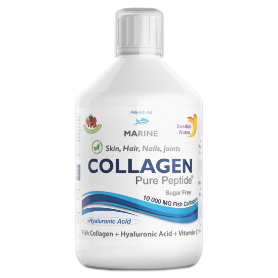 Cukormentes kollagén ital halból, 10.000 mg/adag, 500 ml