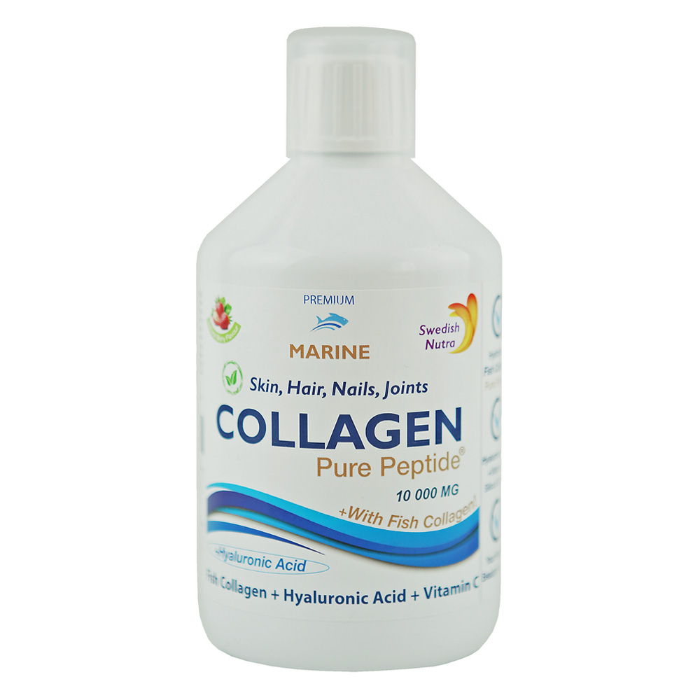 Folyékony halkollagén hialuronsavval-Swedish Nutra Collagen